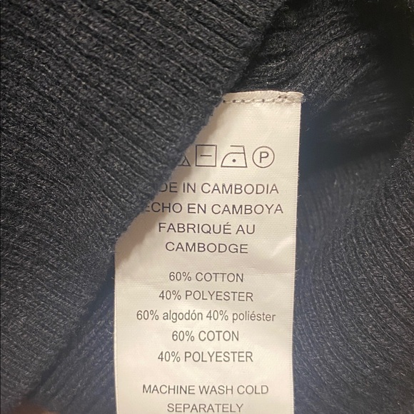 EUC MICHAEL KORS Cut Out Gold Hardware Logo Sleeveless Sweater L - Picture 5 of 7